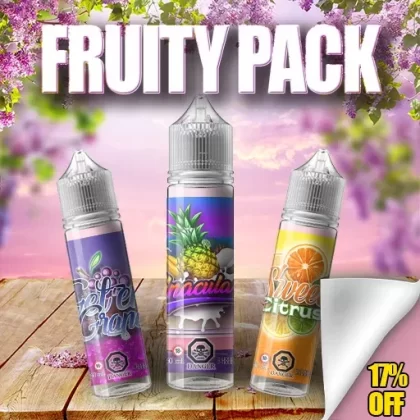 Fruity Pack – 180 mL - Nicotine#0>3>6>12