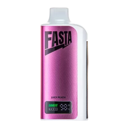 Juicy Peach FASTA PLUGIN 18000 - Consumer; Vape Product; 5 Pack, Single
