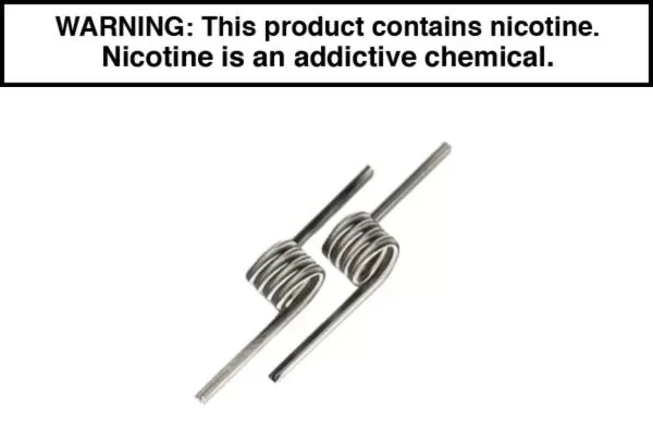 UNKWN GLITCH G-COIL PREMADE COILS (2 PACK) - 2.5mm 4 Wrap 0.3-0.34ohm, 3.0mm 4 Wrap 0.33-0.37ohm