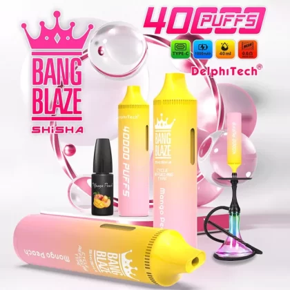 Bang Blaze 40K Refillable Shisha Disposable Vape - Vapeq10