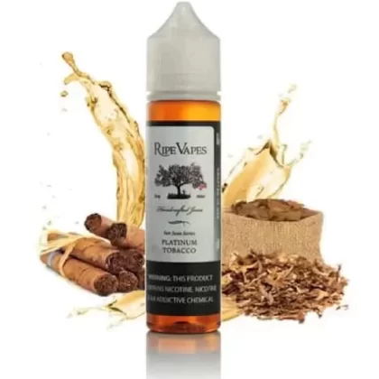 RIPEVAPES PLATINUM TOBACCO SAN JUAN VAPE ELIQUID