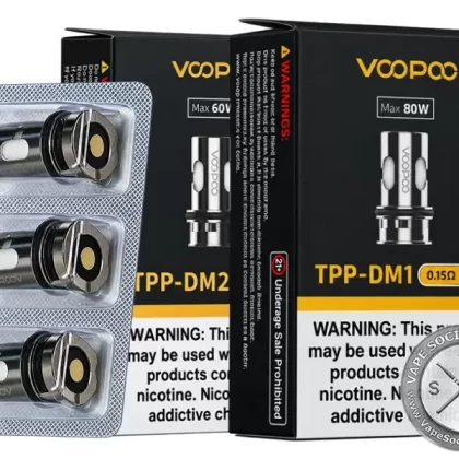 VOOPOO TPP Replacement Coils - DM1 0.15Ω, DM2 0.2Ω