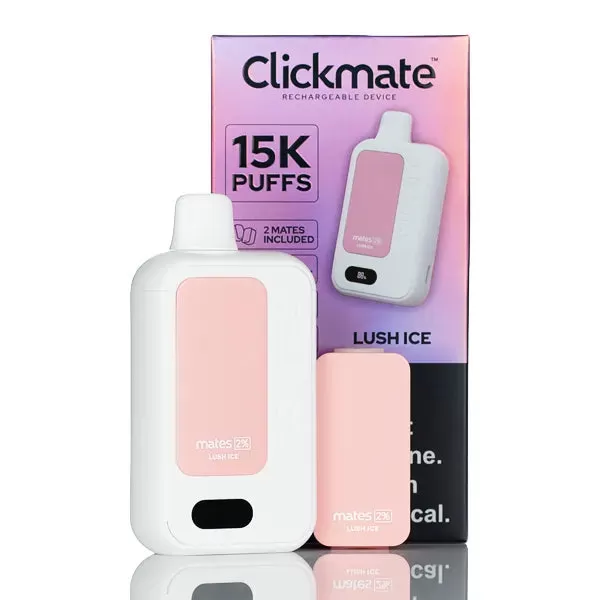 7 Daze Clickmate 15k Puffs Rechargeable Disposable Vape 2% Nic - 18ML (DISCONTINUED) - Bomb Pop - Image 2