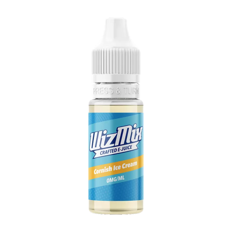 WizMix Cornish Ice Cream - 10ml - 18mg - Vape Product