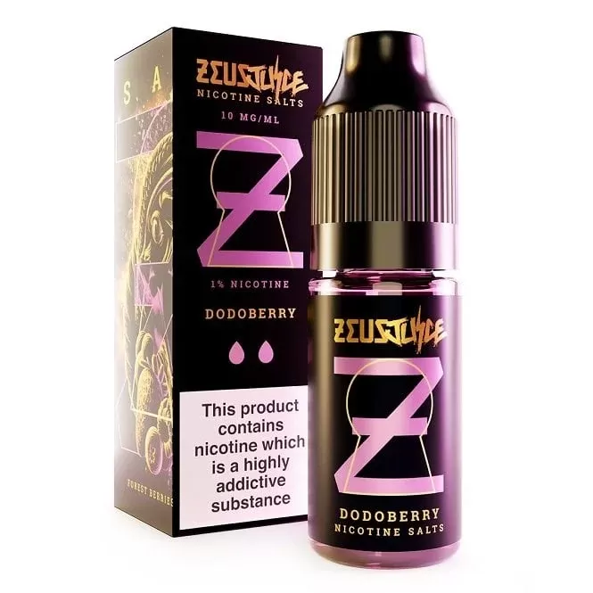 Zeus Juice Dodoberry Nic Salt E Liquid (10ml)