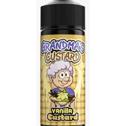 Grannies Custard Vanilla Custard E-Liquid 120ml - 3mg