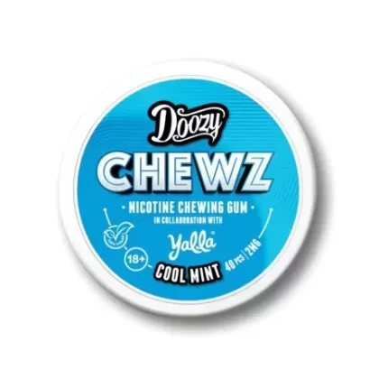 Doozy Chewz Nicotine Gum – Cool Mint