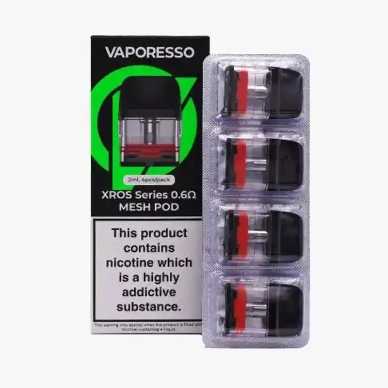 Vaporesso XROS Mini 3 Replacement Pods (Pack of 4) - 4x XROS Mesh 0.8 Pods - Image 2
