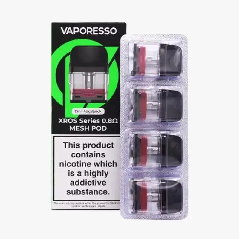 Vaporesso XROS Mini 3 Replacement Pods (Pack of 4) - 4x XROS Mesh 0.8 Pods - Image 3