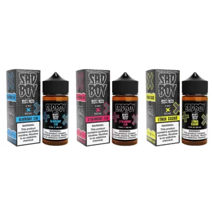 Sadboy Jam Line 3 Bottle Bundle - 300mL (3x100mL); Vape Product, Vape Product