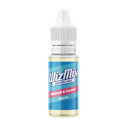WizMix Rhubarb & Custard - 10ml - Vape Product, Vape Product