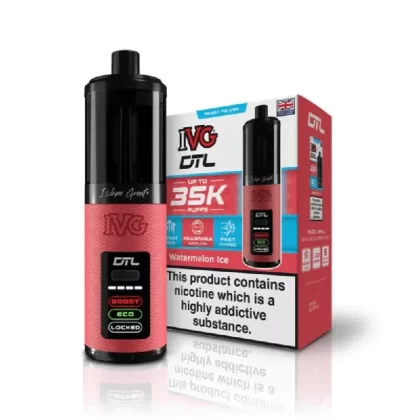IVG DTL 35k Prefilled Pod Kit Watermelon Ice - Strength#20mg (759547)
