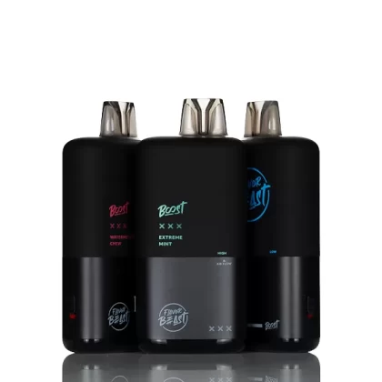 Flavor Beast Level X Boost Kit 25000 Puffs - 20mL - Wild White Grape