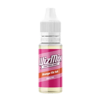 Wizmix Orange Tik-Tak - 10ml - 6mg - Vape Product (3FA633)