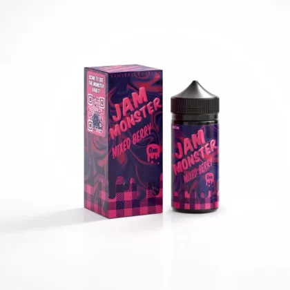 Jam Monster Premium E-Liquid 100ml 0-6mg 70VG/30PG - Fumotvapemexico