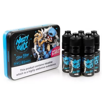 Slow Blow - Nasty Juice E Liquid Multipack - 18mg