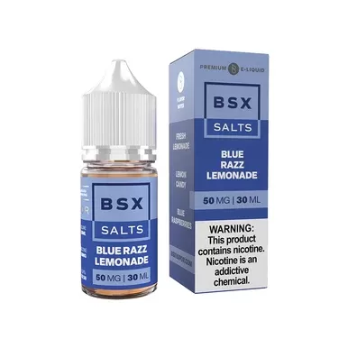 Blue Razz Lemonade Glas BSX Salts 30mL - Nicotine Level#30mg>50mg