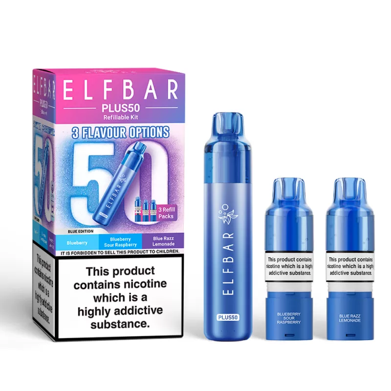 Elf Bar Plus 50 Prefilled Pod Kit - Summer Edition