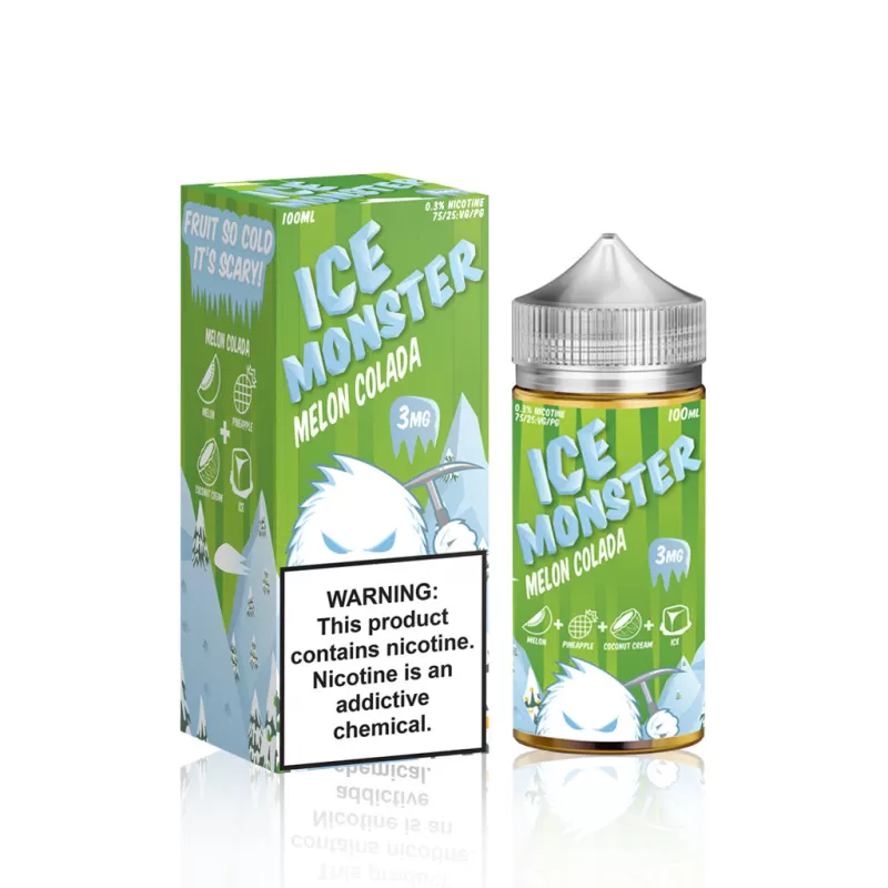 Ice Monster E-Liquid (Jam Monster) – Melon Colada – 100ml