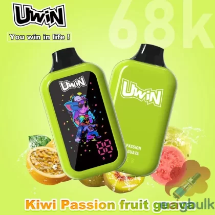 Uwin Digital Box 68000 68K Puffs with LED Display | Rechargeable Disposable Vape