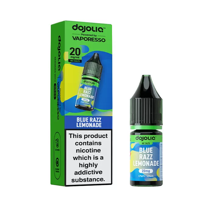 Blue Razz Lemonade Nic Salt E-Liquid by Vaporesso Dojoliq - 20 mg - High Strength