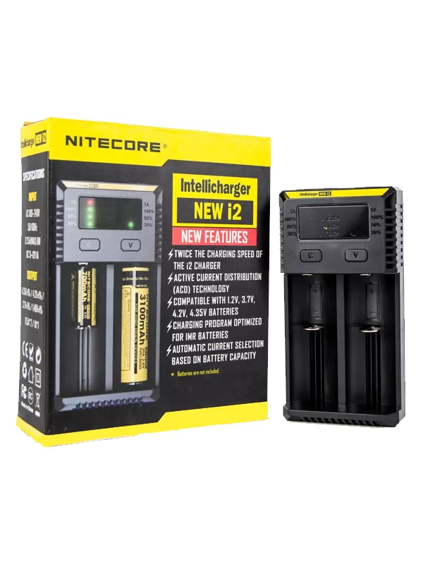 Nitecore New i2 Intellicharger - Nykecigs - Image 2