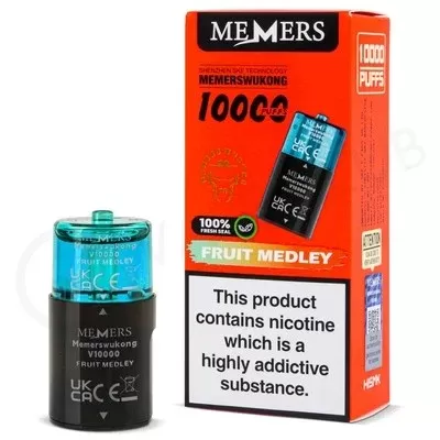 Fruit Medley Memers Wukong V10000 Refill Pack