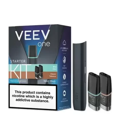 VEEV One Pod Vape Starter Kit - Option#Classic Kit>Refreshing Kit (23697E)