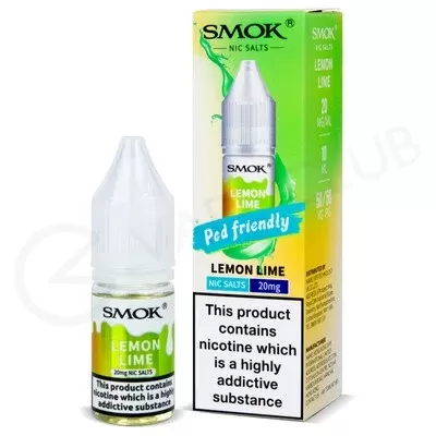Lemon Lime Nic Salt E-Liquid by Smok Pod Friendly