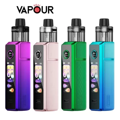 VooPoo Drag X3 Vape Kit - Grey Metal