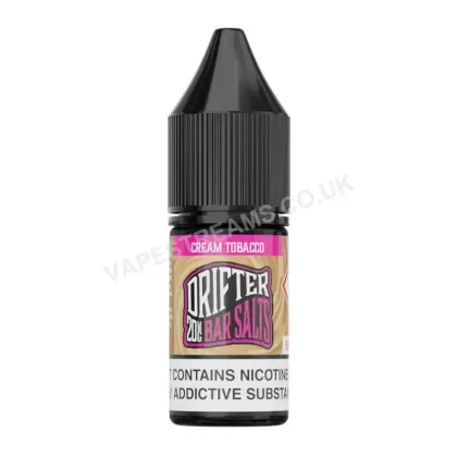 Drifter Cream Tobacco Nic Salt E-liquid - Vapestreams Co