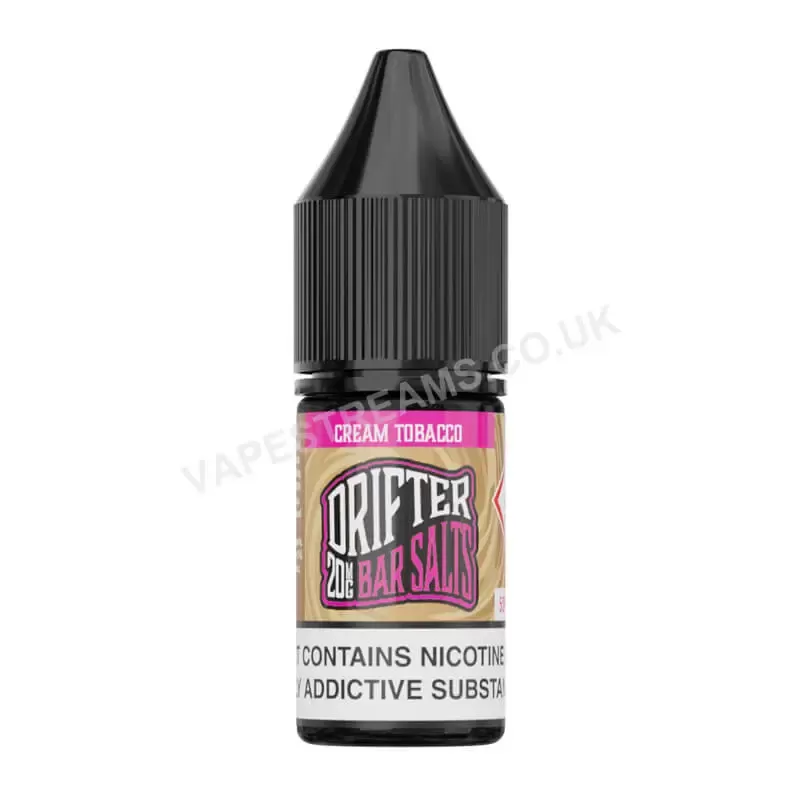 Drifter Cream Tobacco Nic Salt E-liquid - Vapestreams Co