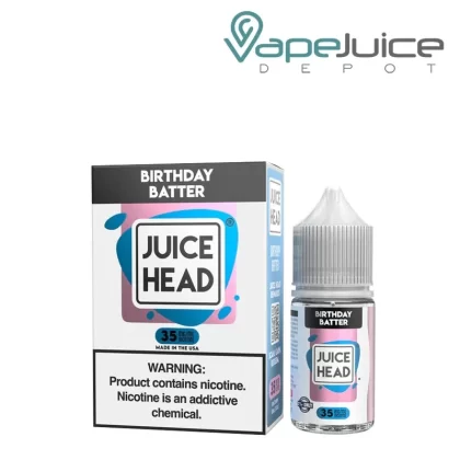 Birthday Batter Juice Head Dessert Salts 30ml - Vape Product; Vape Product, Vape Product