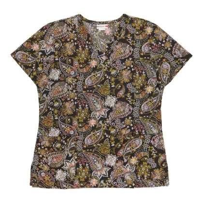 Options Women’s Printed Scrub Top