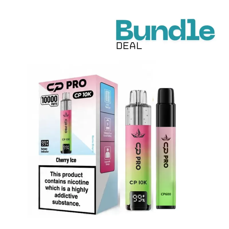 CP Pro CP10K Kit + CP Pro CP600 Kit Bundle - Blue Razz Cherry / Juicy Peach