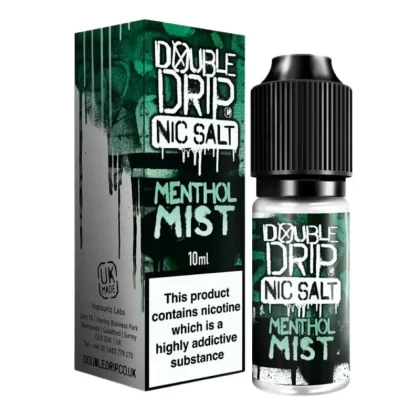 Menthol Mist Nic Salt E-Liquid by Double Drip (10ml) - 10mg