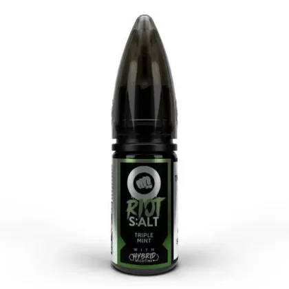 Triple Mint Hybrid Nic Salt By Riot Squad - 10mg