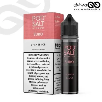 Pod Salt Lychee Ice - (High VG); Vape Product, Vape Product; Vape Product