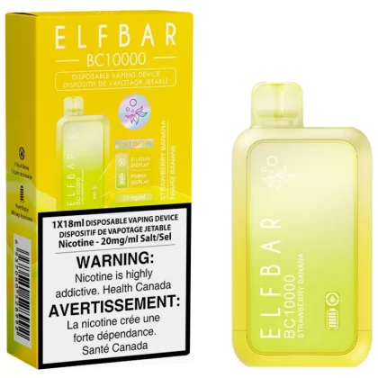 ELF BAR BC10000 Disposable Vape – Strawberry Banana