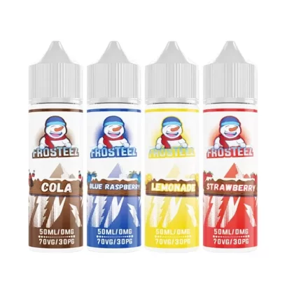 Frosteez Erfrischendes 50 ml Shortfill E-Liquid (0 mg) – Coole Fruchtmischungen