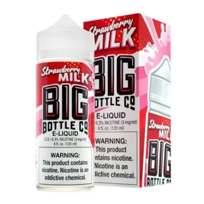 Strawberry Milk E-Liquid by Big Bottle Co - Ecigpremium