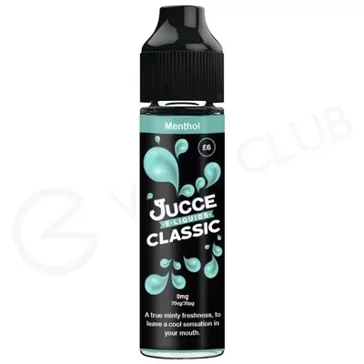 Menthol Shortfill E-Liquid by Jucce 50ml