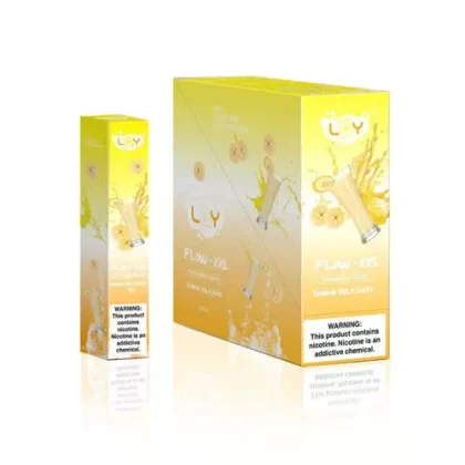 Loy Flow XXL Disposable 2400 Puffs - Banana Milkshake