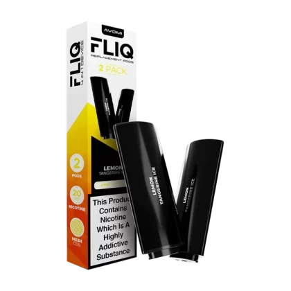 Lemon Tangerine Ice Avomi Fliq 4in1 Pods - 20mg - Vape Product (136009)