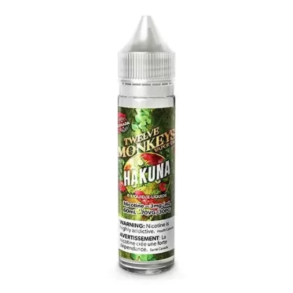 Twelve Monkeys Vapor Co. – Hakuna - Strength#3mg/mL>6mg/mL