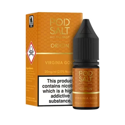 Virginia Gold Nicotine Salt by Pod Salt Origin