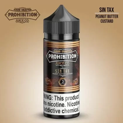 Sin Tax – Prohibition Juice Co. – 100mL