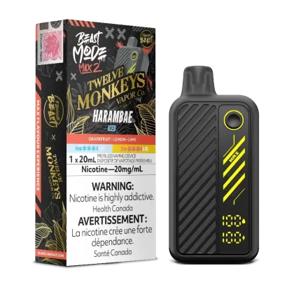 Beast Mode Max 2 50K X Twelve Monkeys Harambae Iced By Flavour Beast