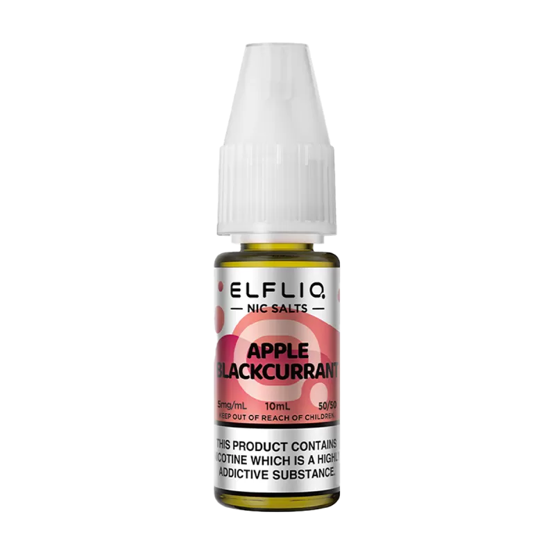 Apple Blackcurrant Elfliq Nic Salt by Elfbar - 10ml - 10mg - Vape Product