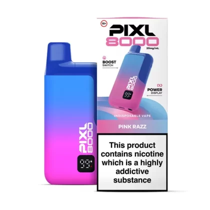 Pixl 8000 Prefilled Pod Kit Pink Razz - Ecigpremium